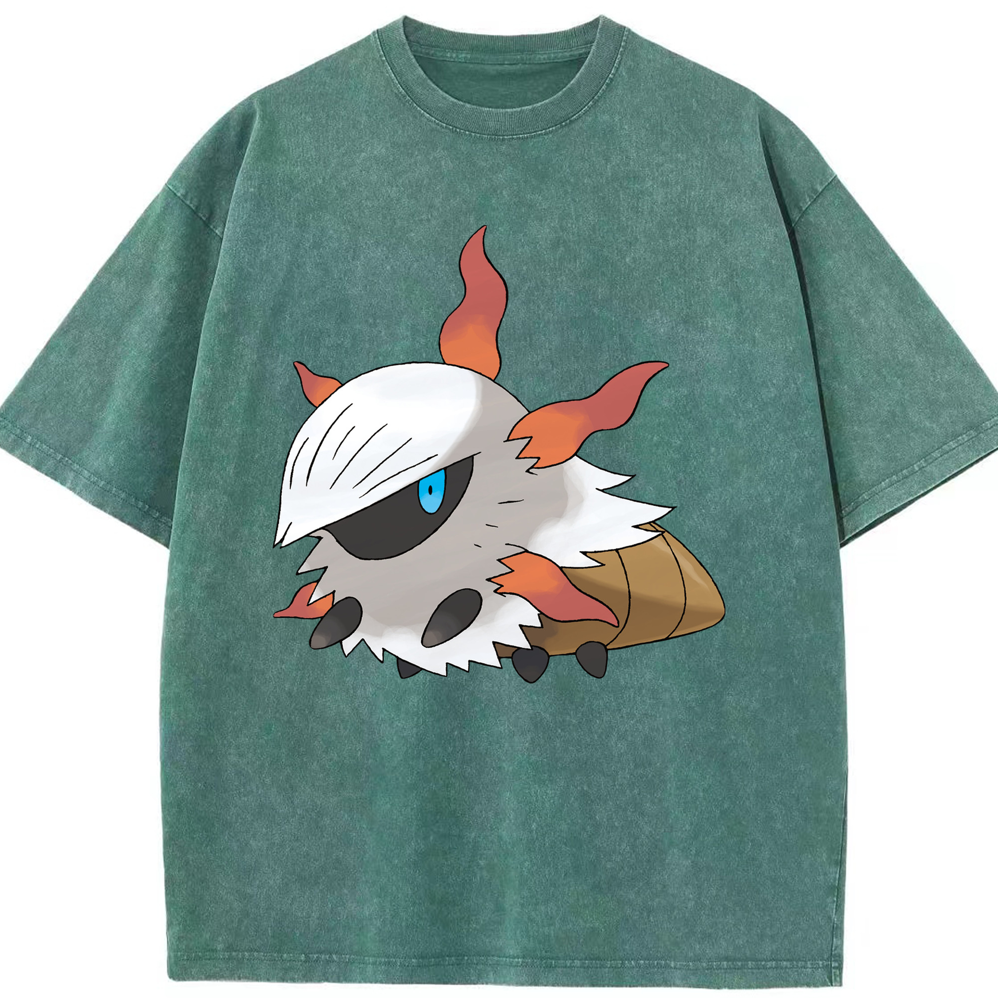 （画像用） ポケットモンスター Pokémon 綿100% ヴィンテージ風 半袖Tシャツ（フロントプリント）